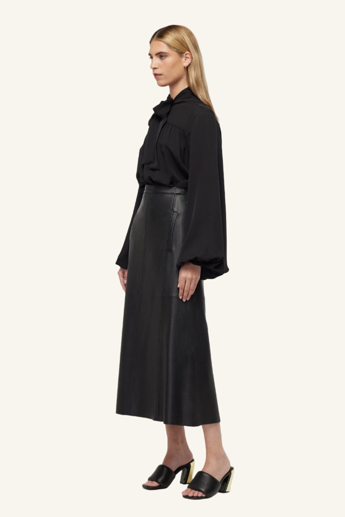 Genesis Leather Skirt