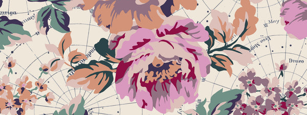 FLORAL CHARTS FACE MASK