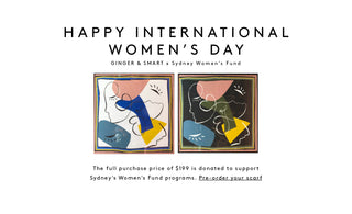 International Women's Day | GINGER & SMART x Sydney Women's Fund