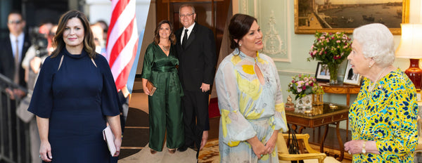 Australia’s First Lady, Jenny Morrison stuns in Ginger & Smart