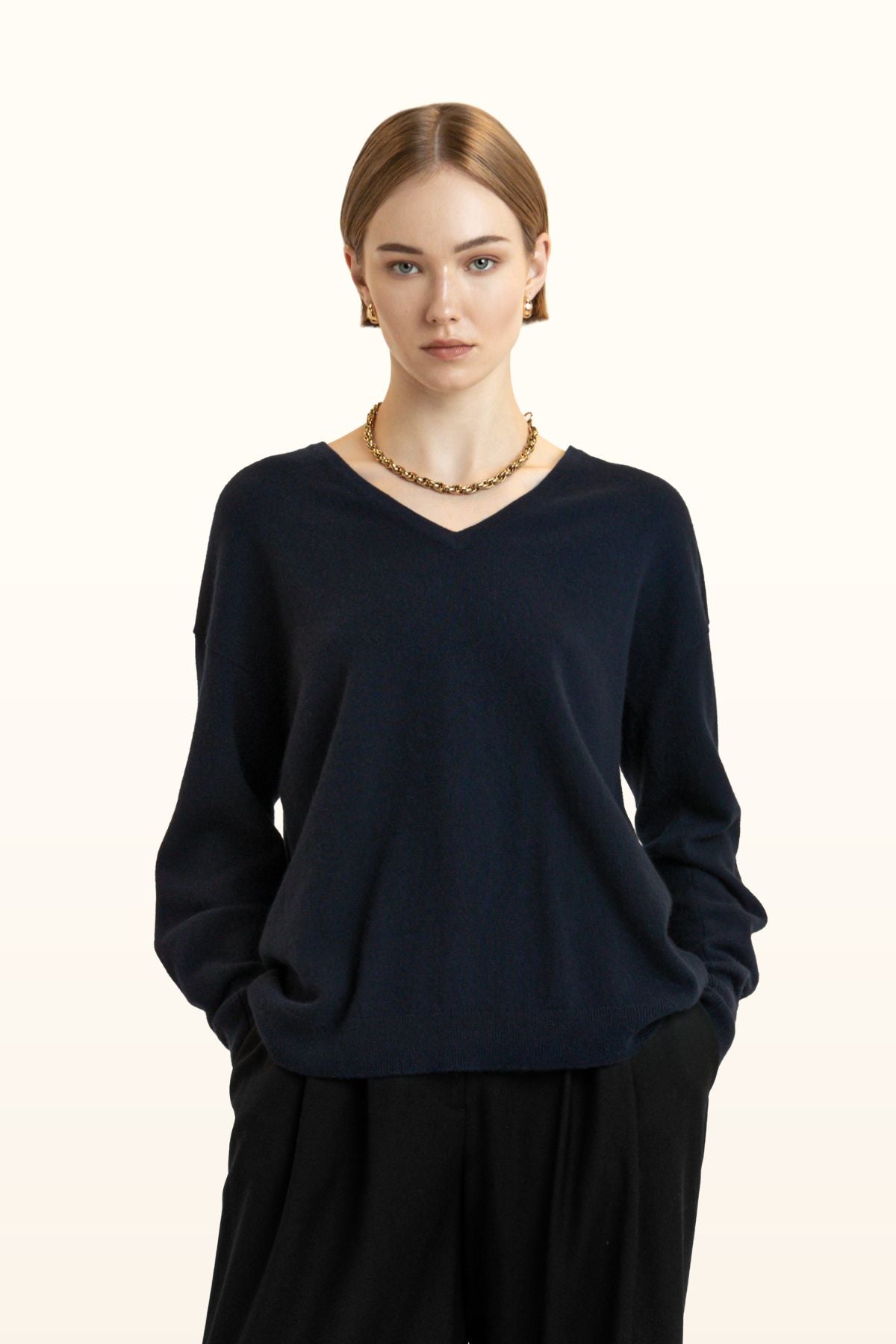 Preen V Neck Knit