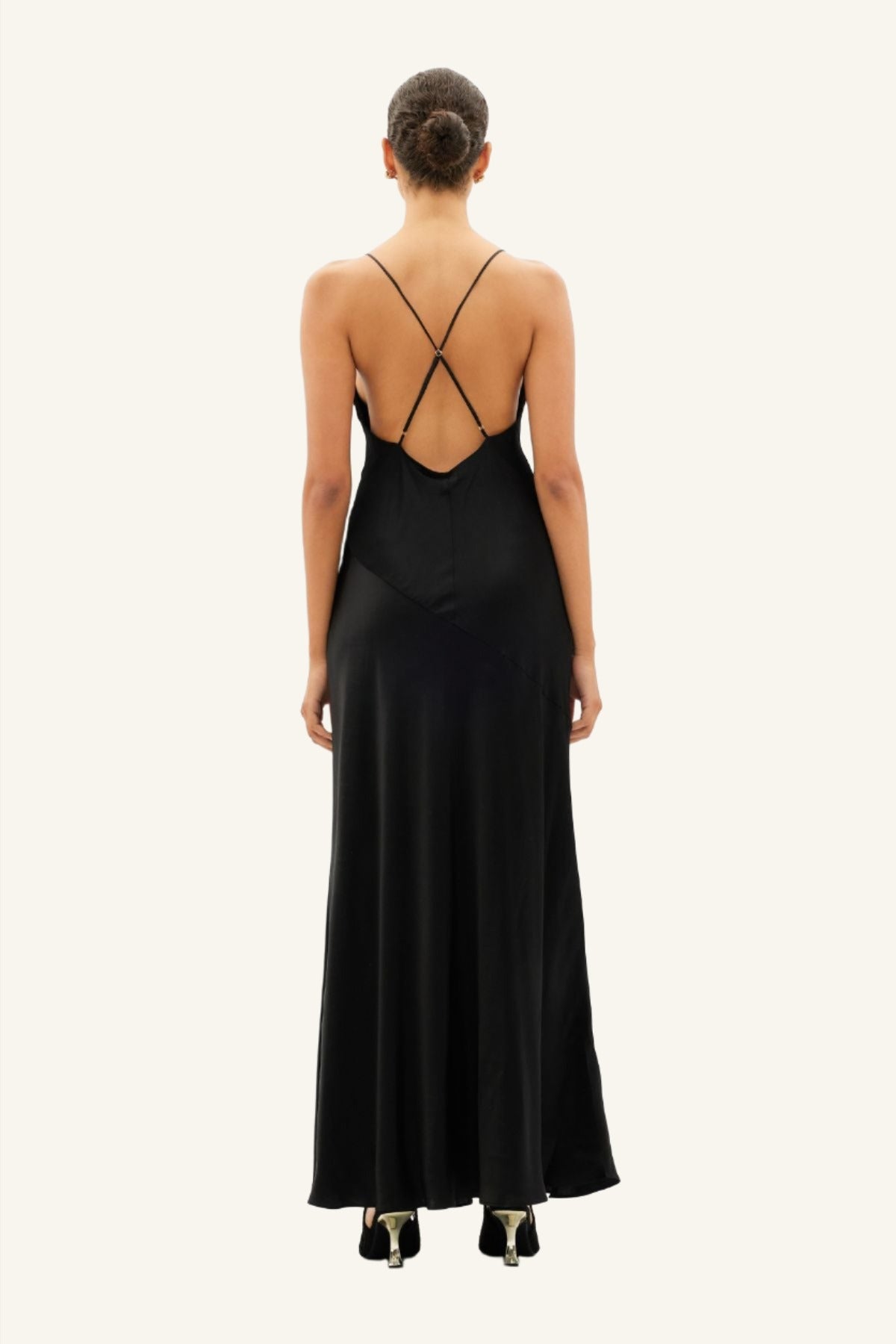 Grandeur Backless Slip Dress