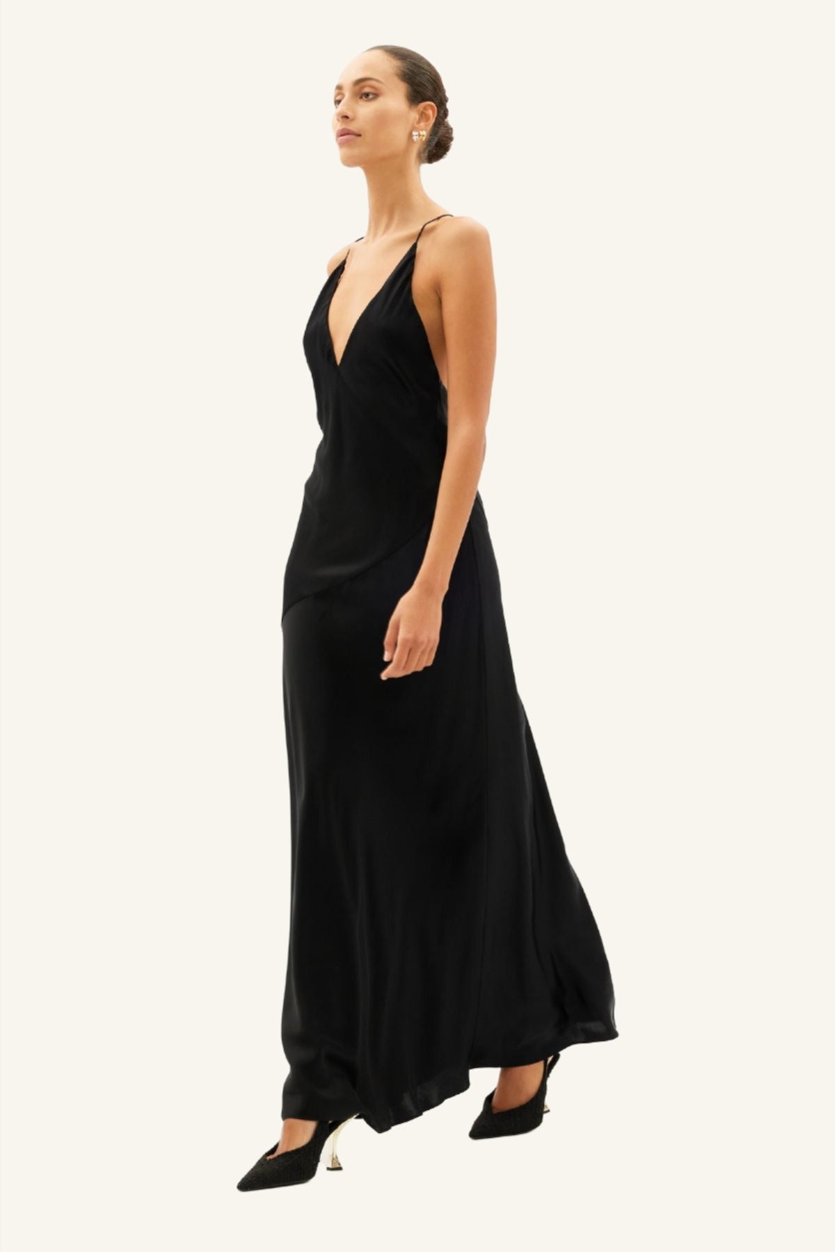 Grandeur Backless Slip Dress