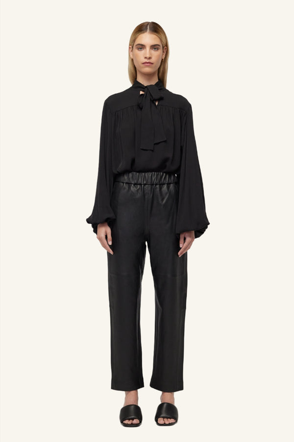 Genesis Leather Jogger Pant
