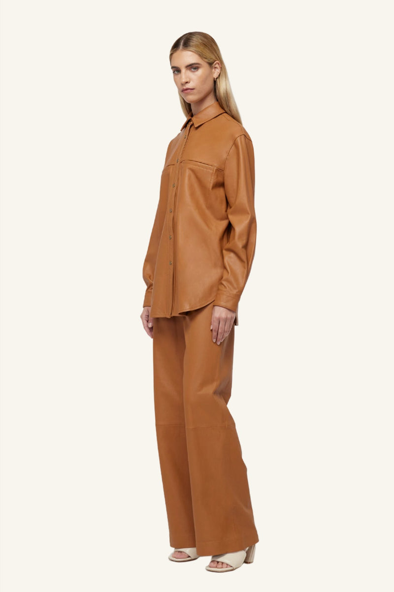 Genesis Leather Shirt