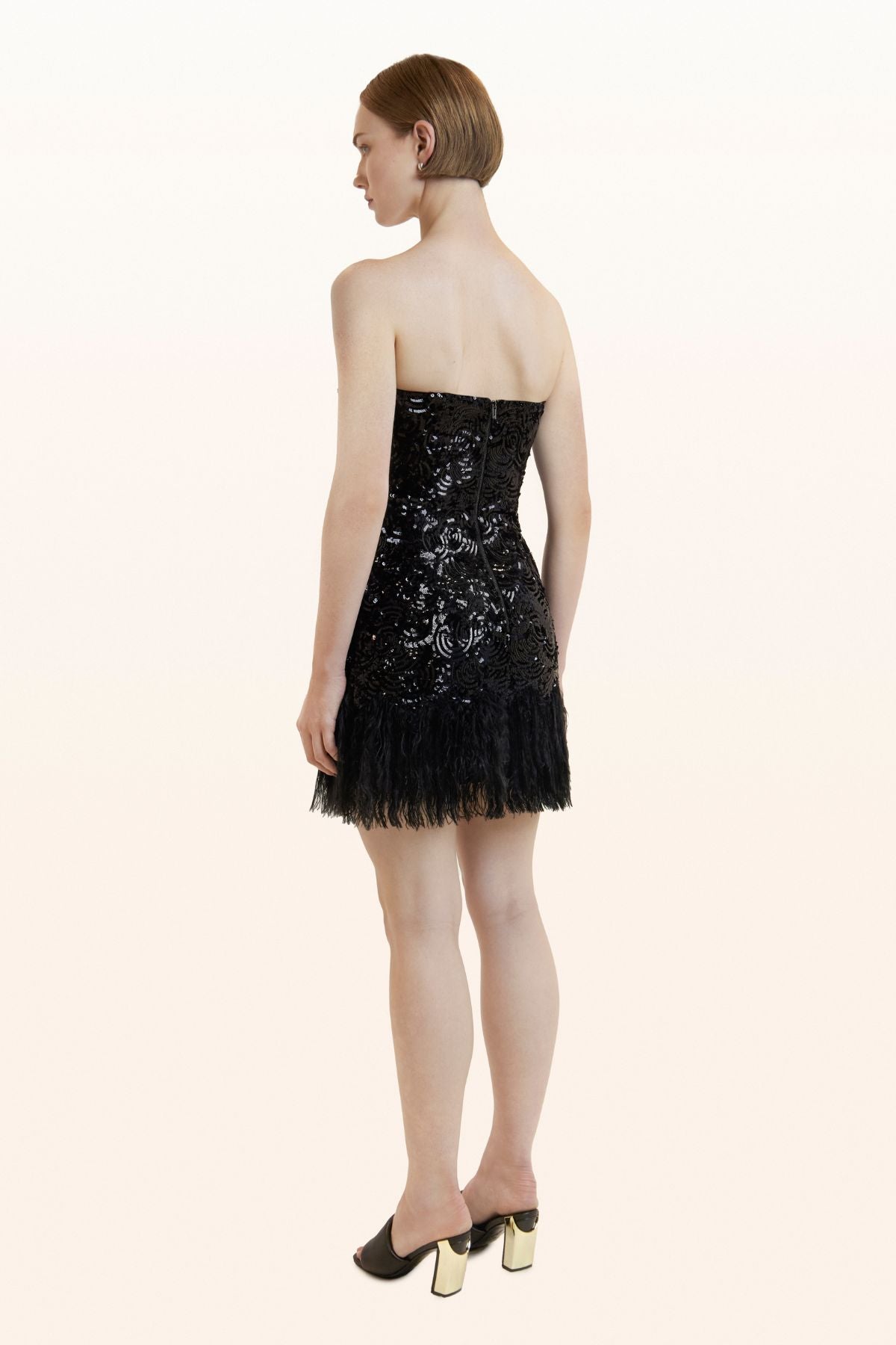 Moon Glade Mini Dress Black