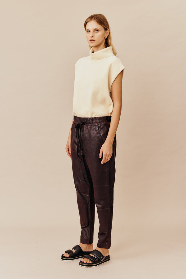 Endure Leather Track Pant