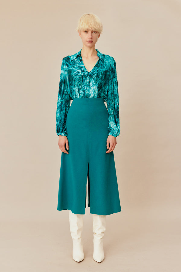 Eternal Note Structured Skirt