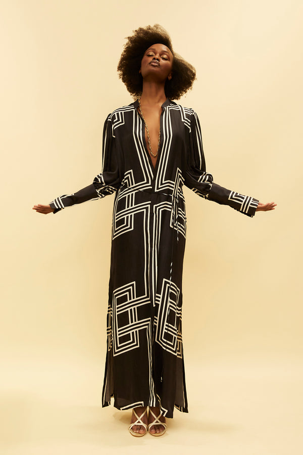 Walk The Line Shirt Dress