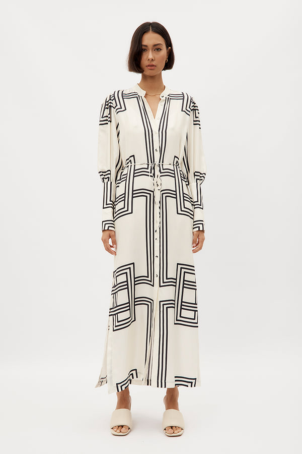 Walk The Line Shirt Dress