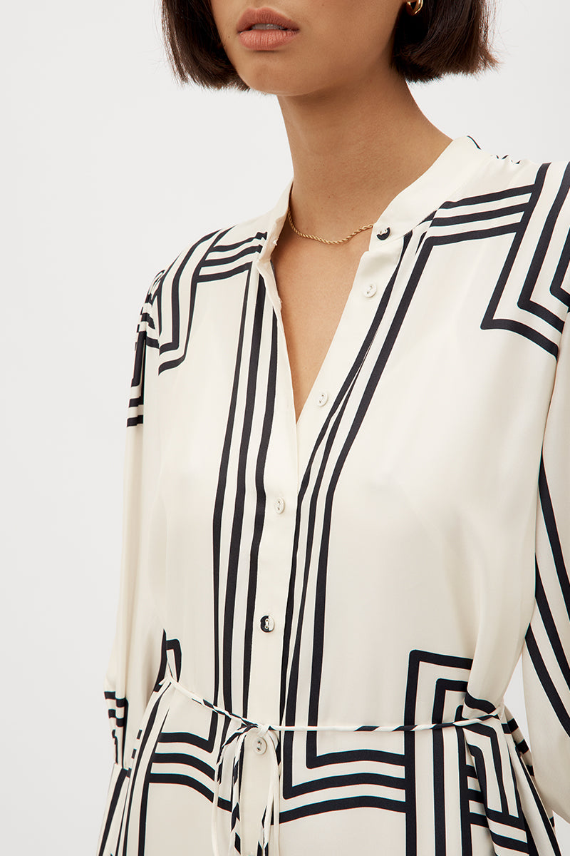 Walk The Line Shirt Dress