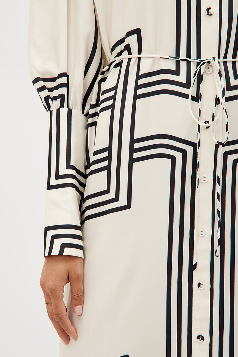 Walk The Line Shirt Dress