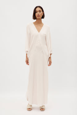 Cursive Long Dress