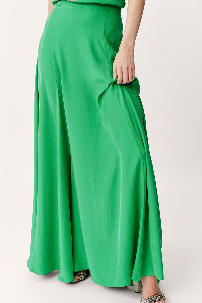Verdant Flare Skirt